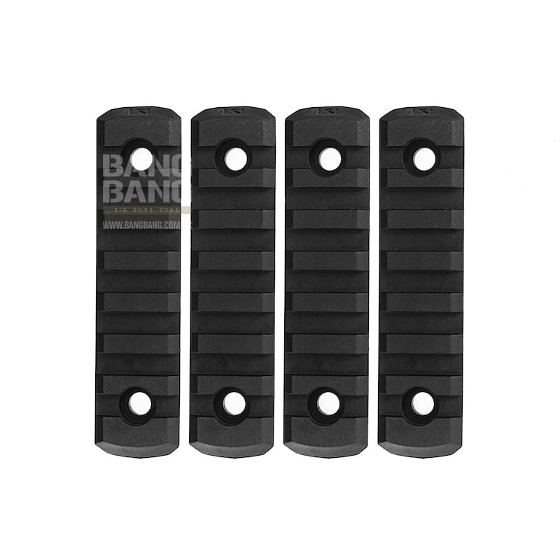 Gk tactical m-lok nylon 7 picatinny rail sections (4pcs /