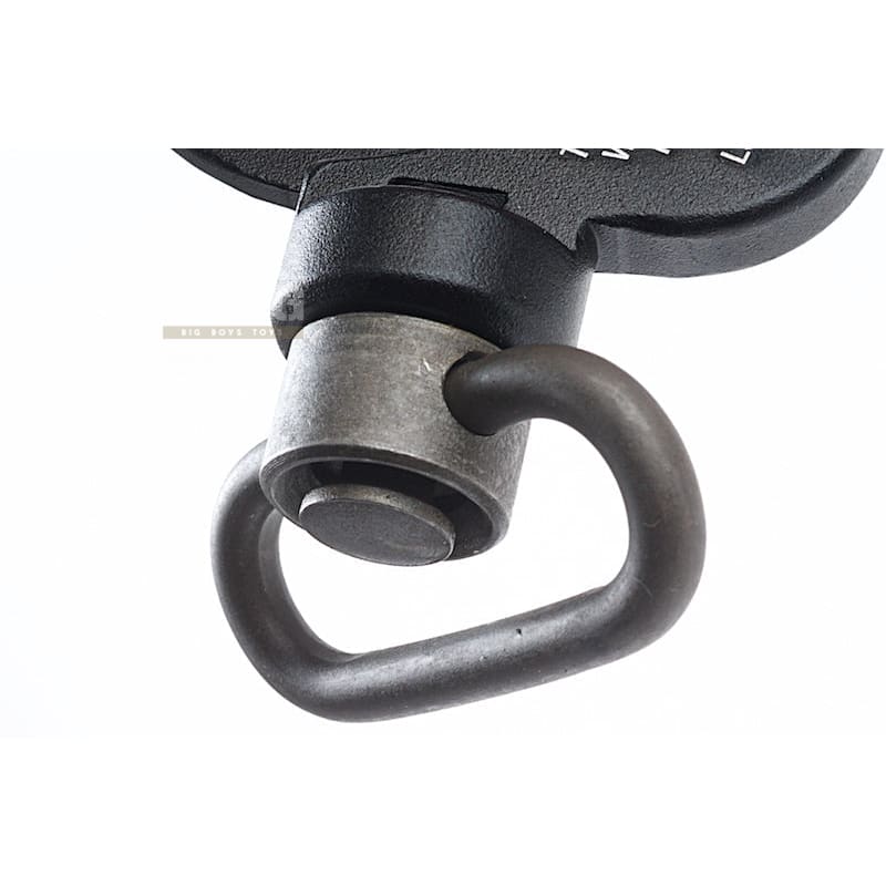 Gk tactical m4 dual side qd sling mount for aeg - bk free