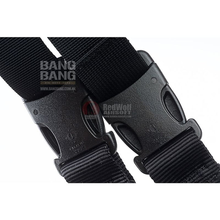 Gk tactical single point qd bungee sling - black free