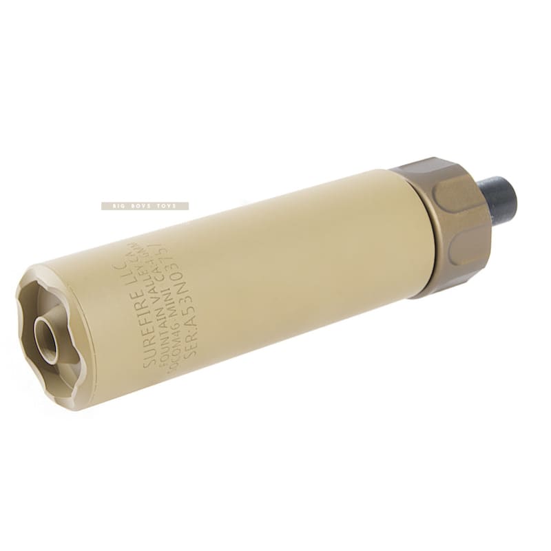 Gk tactical socom46-mini silencer for umarex (kwa / vfc) mp7