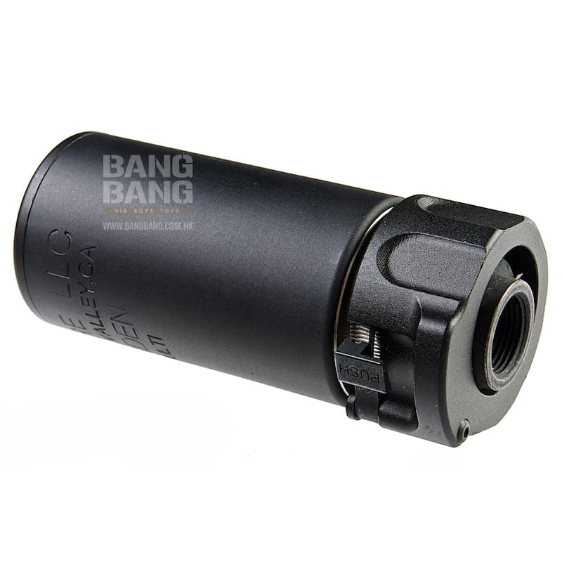 Gk tactical warden suppressor (14mm ccw) version 2 - black