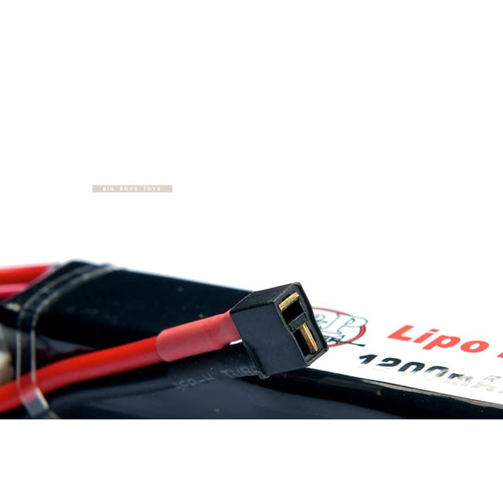 G&p 11.1v 1200mah (20c) li-poly / lipo battery (small t