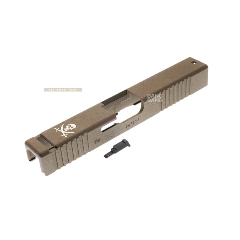 Guarder tf-141 aluminum slide for tokyo marui model 17 - tan