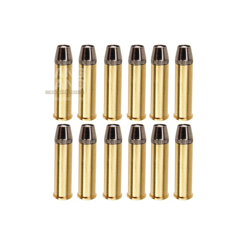 Gun heaven full metal brass shells for wingun / dan wesson