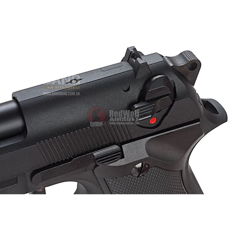 Gun heaven (jp) m92 full metal gas pistol (6mm) - black free