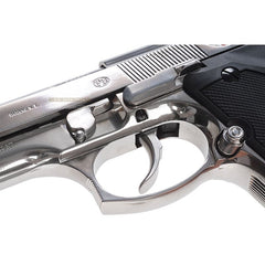 Gun heaven (jp) m92 full metal gas pistol (6mm) - silver