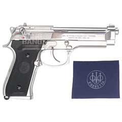 Gun heaven (jp) m92 full metal gas pistol (6mm) - silver