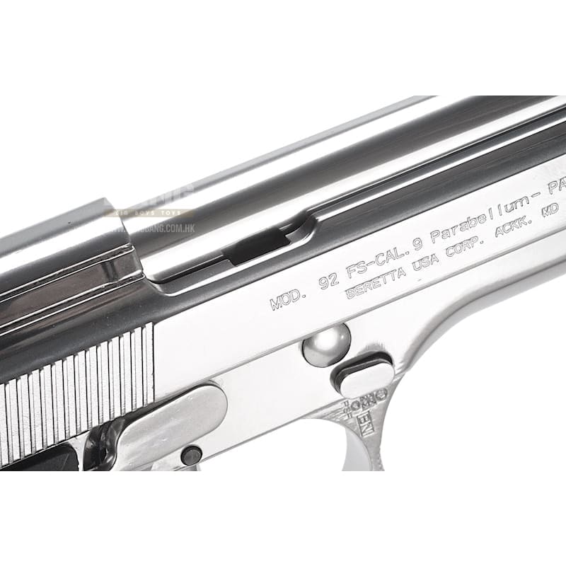 Gun heaven (jp) m92 full metal gas pistol (6mm) - silver