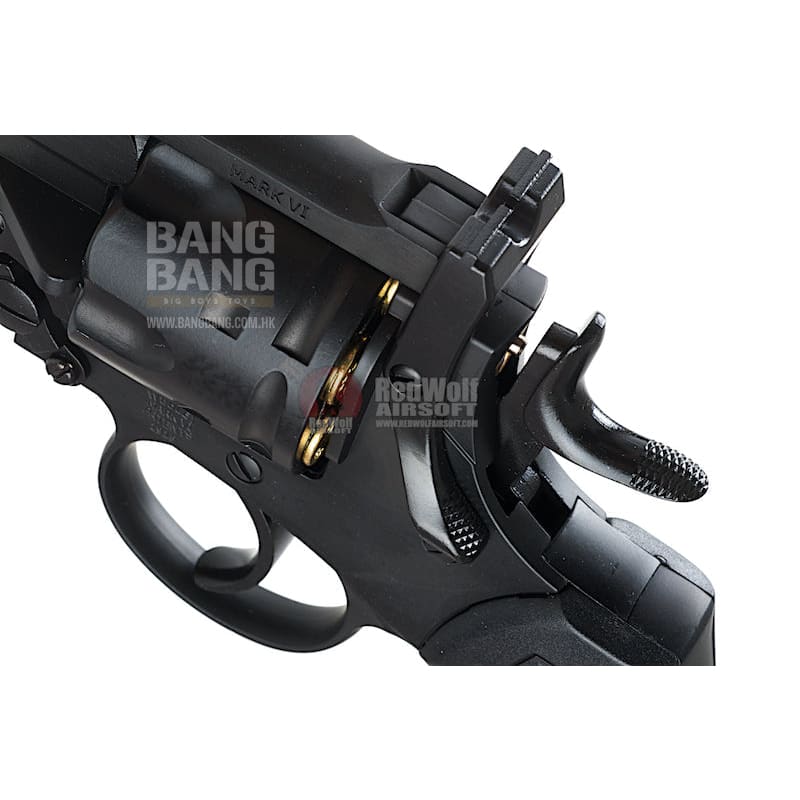 Gun heaven (win gun) webley mk vi 6mm co2 revolver - black