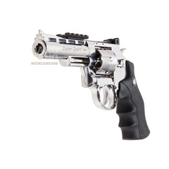 Gun heaven (wingun) 701 4 inch 6mm co2 revolver (black grip)