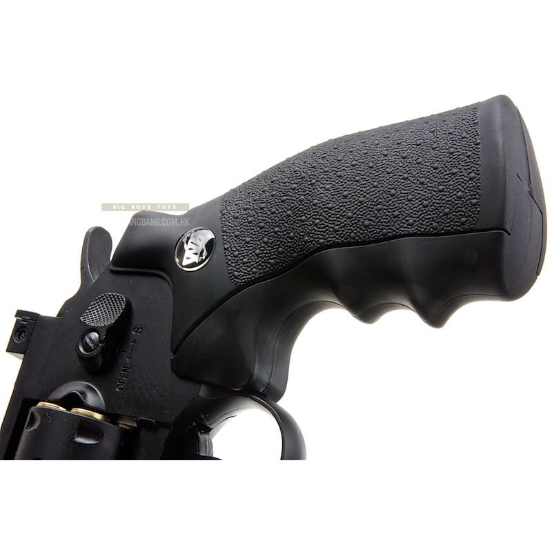 Gun heaven (wingun) 702 6 inch 6mm co2 revolver (black grip)