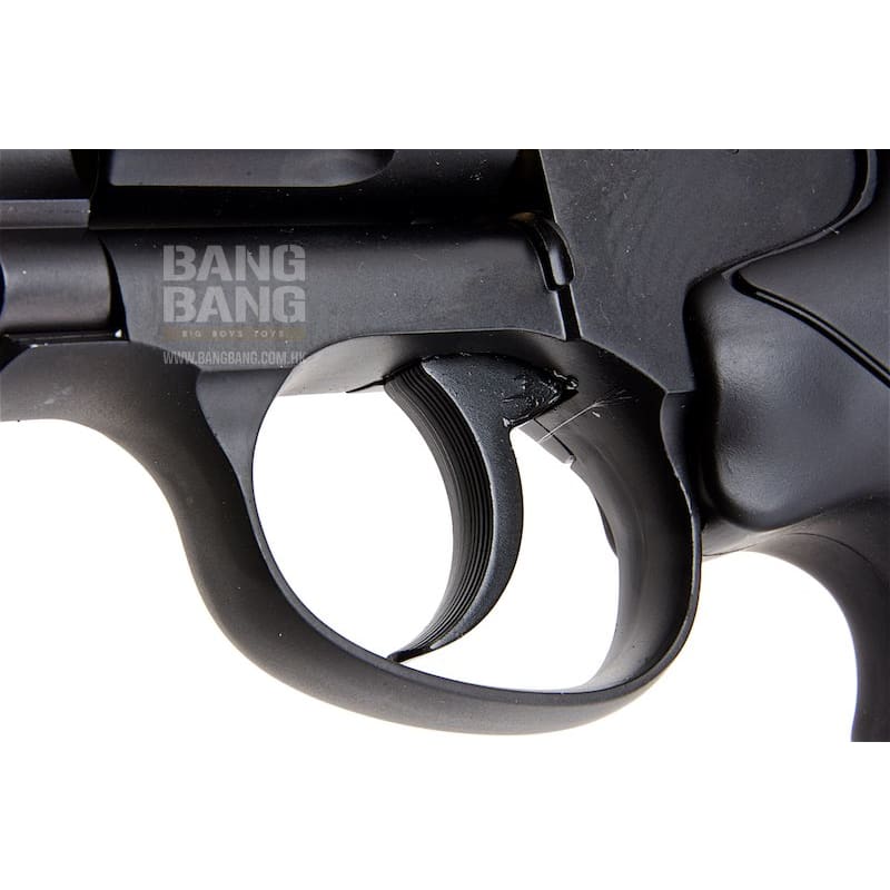 Gun heaven (wingun) 702 6 inch 6mm co2 revolver (black grip)