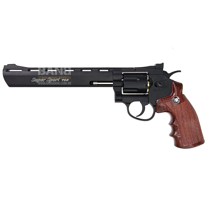 Gun heaven (wingun) 703 8 inch 6mm co2 revolver (brown grip)