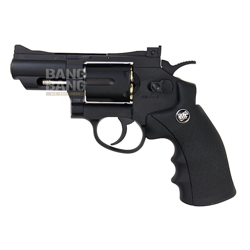 Gun heaven (wingun) 708 2.5 inch 6mm co2 revolver - black