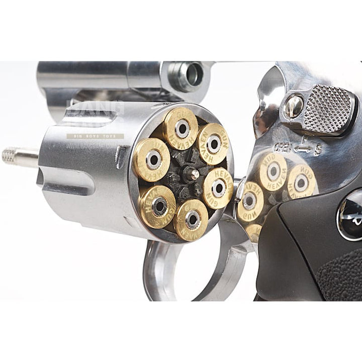 Gun heaven (wingun) 708 2.5 inch 6mm co2 revolver - silver