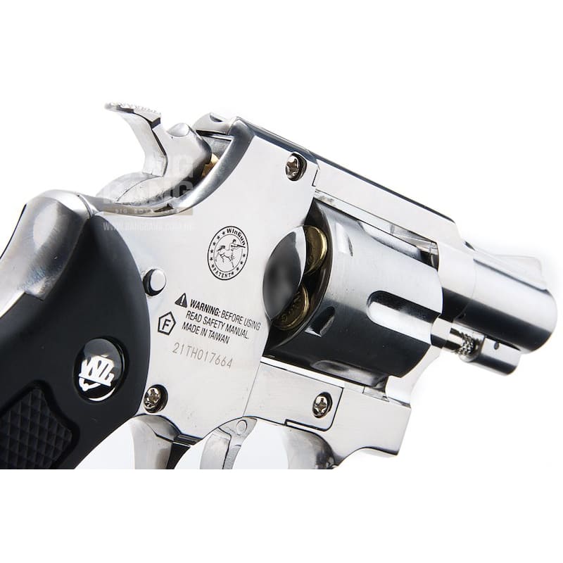 Gun heaven (wingun) 733 2inch 6mm co2 revolver (black grip)