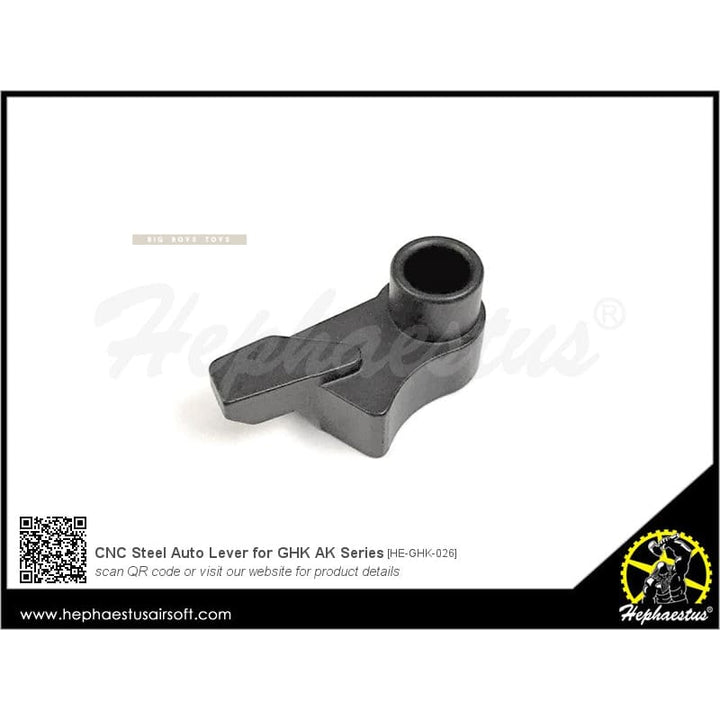 Hephaestus cnc steel auto lever for ghk ak series gbb parts