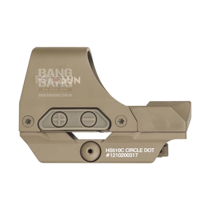 Holosun hs510c reflex circle dot sight - fde red-dot (gbb)