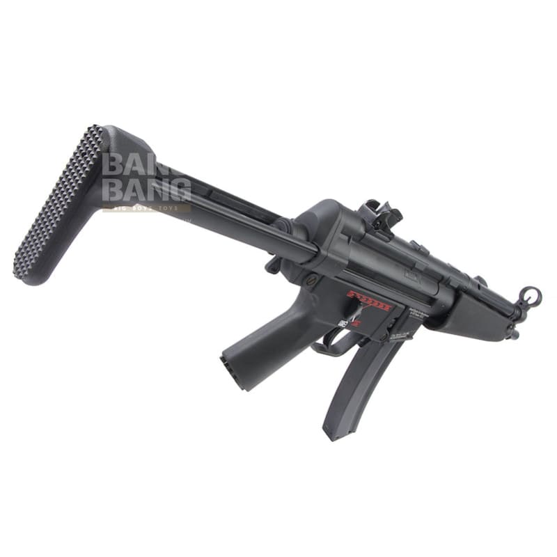 Ics ces a5 retractable stock aeg - black free shipping