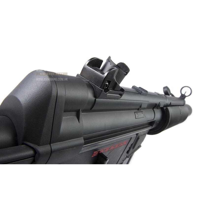 Ics ces sd6 retractable stock aeg - black free shipping