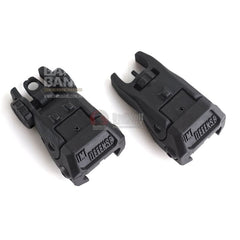 Imi defense tfs / trs polymer flip up sight set - bk free