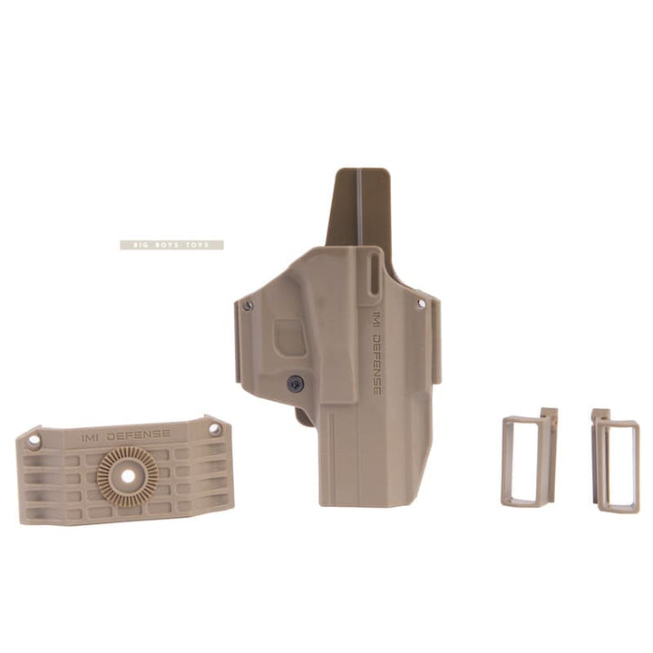 Imi defense z8017 morf x3 polymer holster for glock 17 - tan