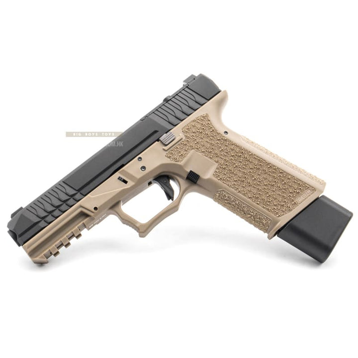 Jdg polymer80 licensed p80 pfs9 (rmr cut) airsoft gbb pistol