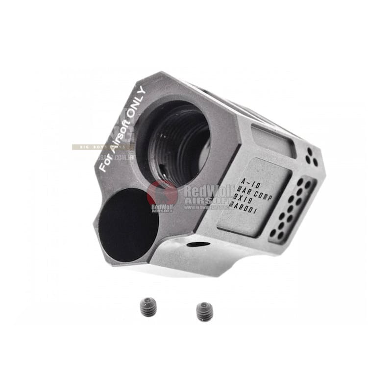 Jdg war a10 compensator 14mm ccw for airsoft g series gen4