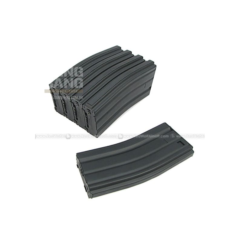 King arms 300rds mag for tokyo marui m16 box set 5pcs (metal