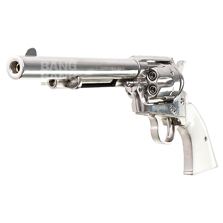 King arms saa.45 peacemaker revolver m - silver free