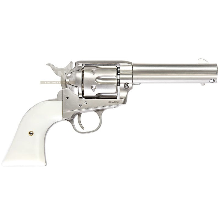 King arms saa.45 peacemaker revolver s - silver free