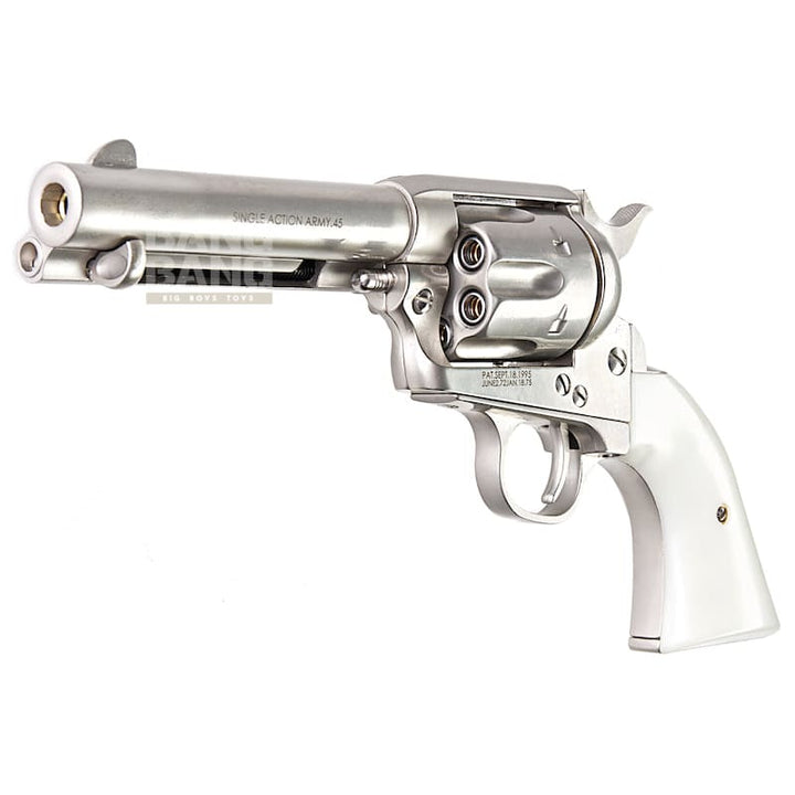 King arms saa.45 peacemaker revolver s - silver free