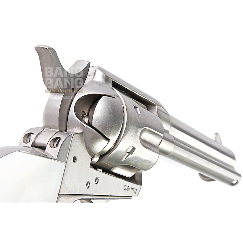 King arms saa.45 peacemaker revolver s - silver free