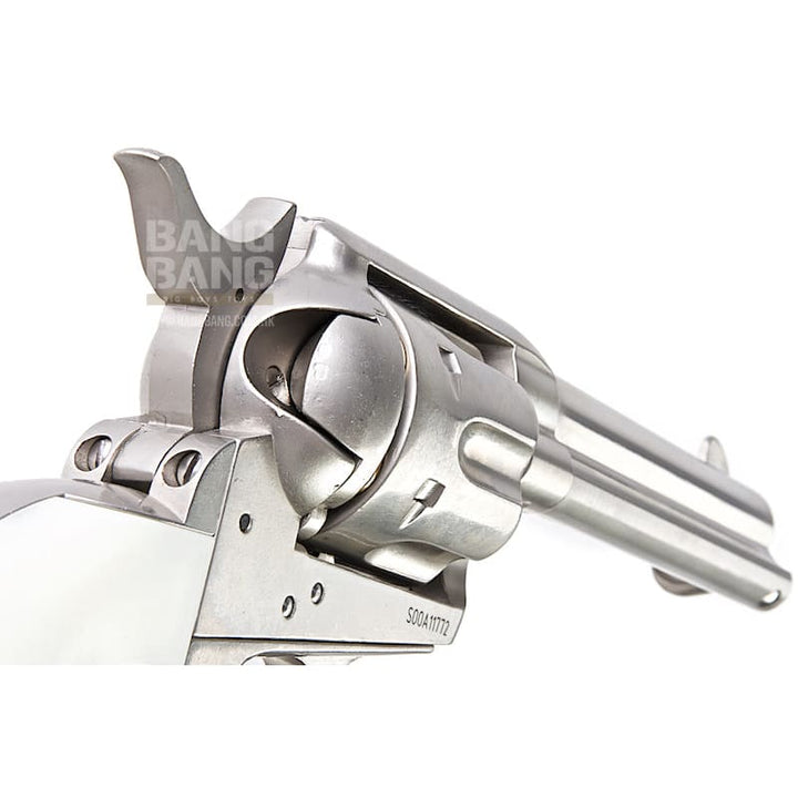 King arms saa.45 peacemaker revolver s - silver free