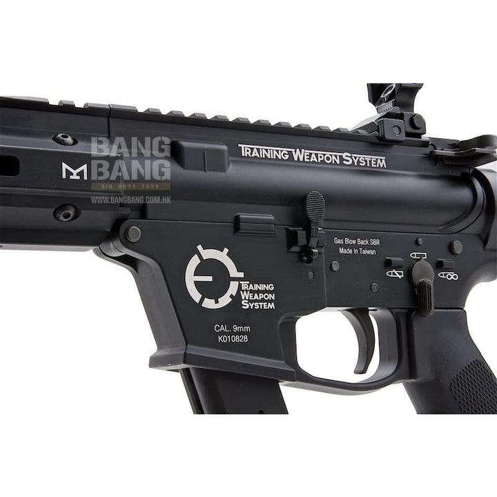 King arms tws 9mm sbr gbbr - black free shipping on sale