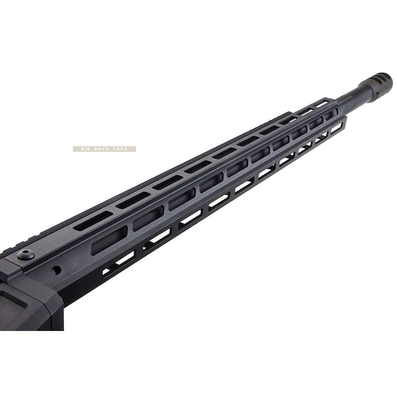 King arms tws m-lok cnc gas sniper rifle - black sniper