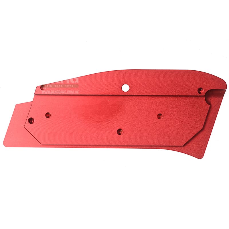 Kj works aluminium hand grip for cz sp-01 shadow - red free