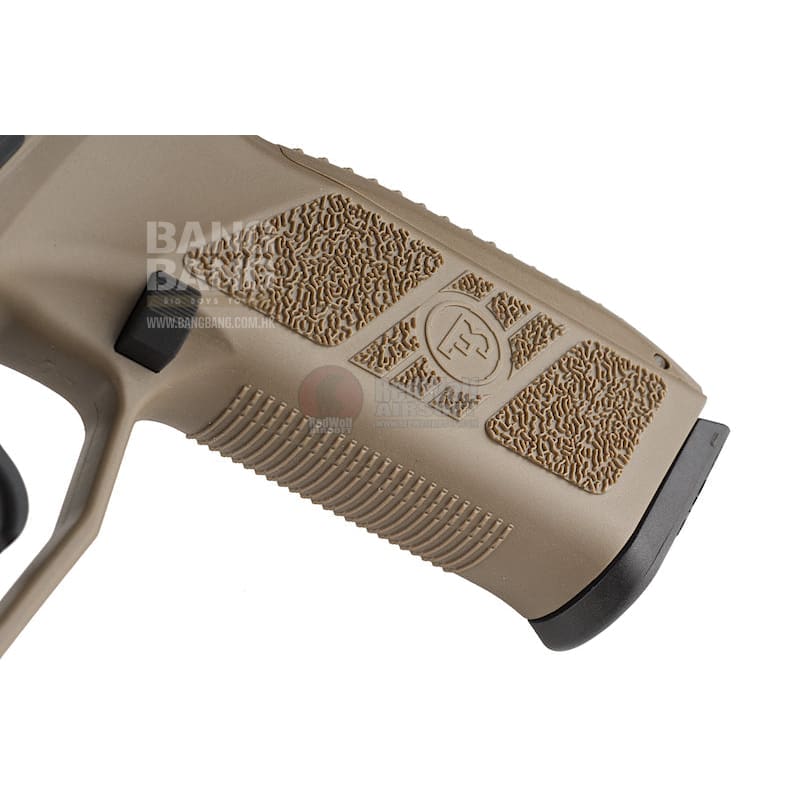 Kj works cz p-09 duty (asg licensed) gas version - tan free