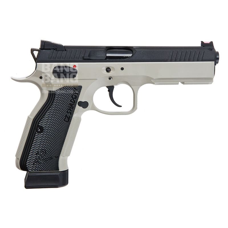 Kj works cz shadow 2 gbb airsoft pistol - urban grey frame