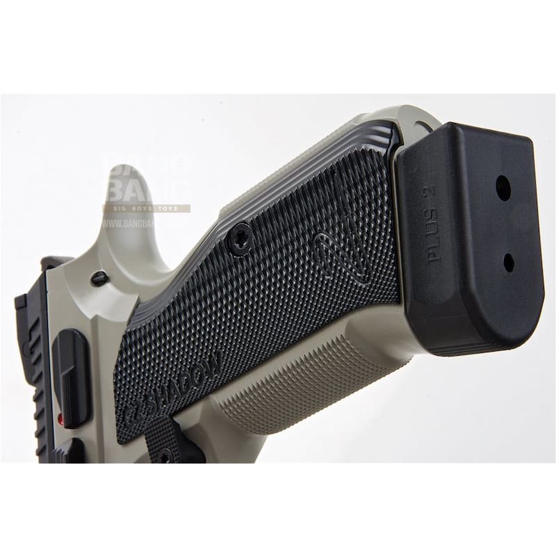 Kj works cz shadow 2 gbb airsoft pistol - urban grey frame