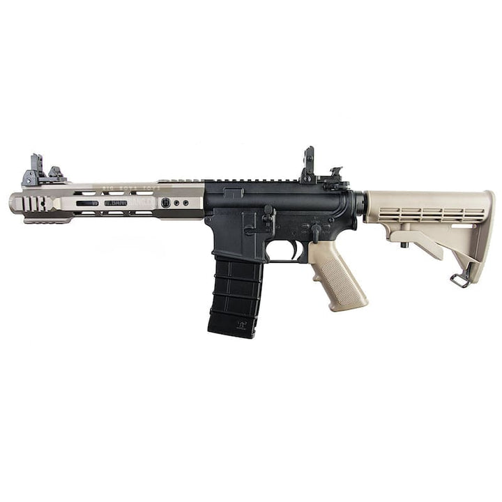 Kj works full metal m4 ris airsoft gbb rifle gas blow back