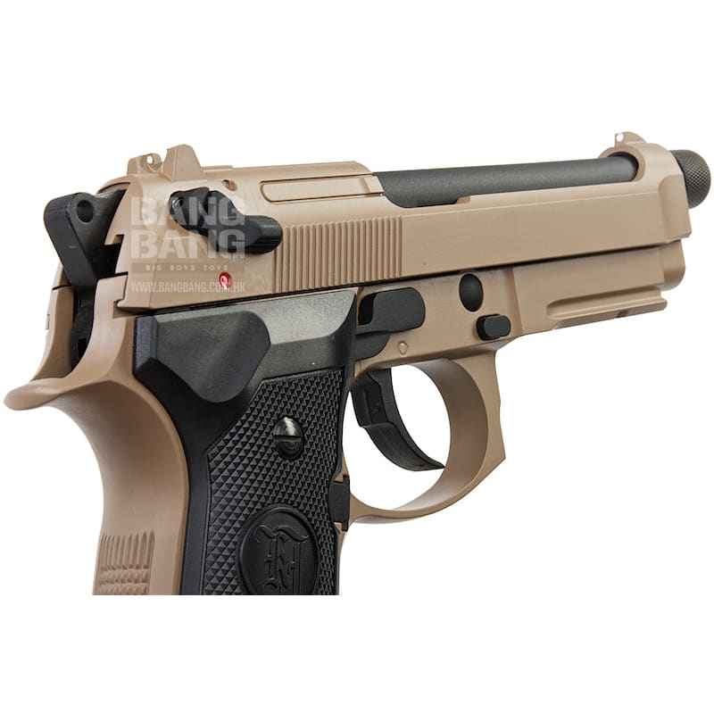 Kj works m9a1 full metal gbb pistol (threaded tip version) -