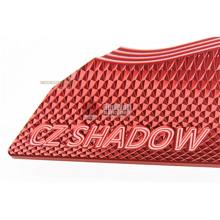 Kj works shadow 2 aluminum grip panel - red free shipping