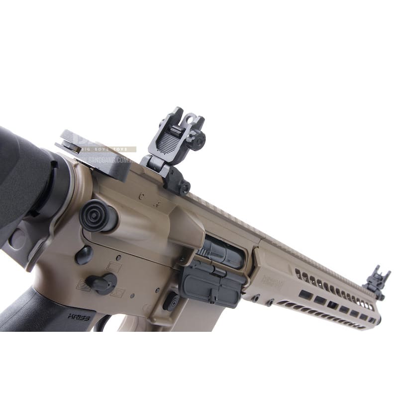 Krytac barrett rec 7 carbine aeg rifle - fde free shipping