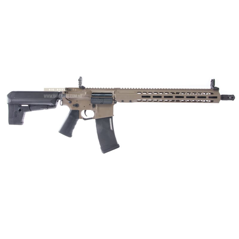 Krytac barrett rec 7 carbine aeg rifle - fde free shipping