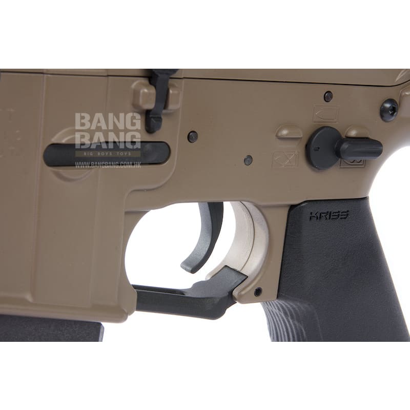 Krytac barrett rec 7 carbine aeg rifle - fde free shipping