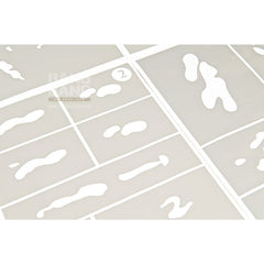 Landscape stencil set ’multicam’ free shipping on sale