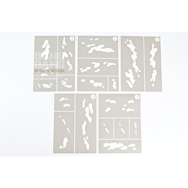 Landscape stencil set ’multicam’ free shipping on sale