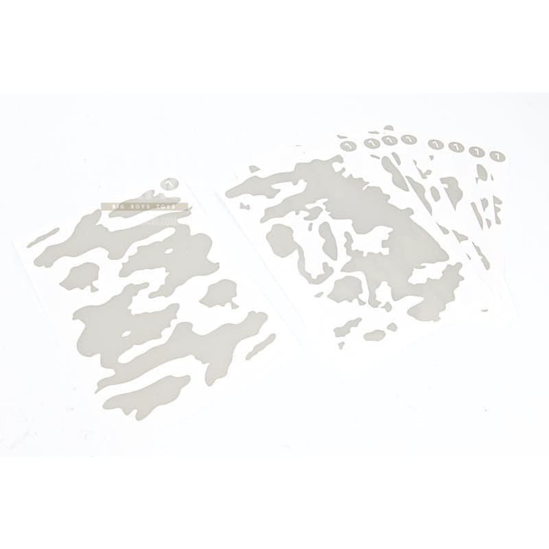 Landscape stencil set ’multicam’ free shipping on sale