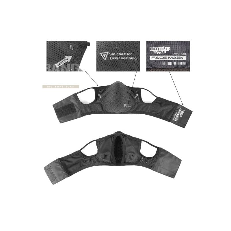 Laylax (battle style) aeroflex face guard - fg (size l-xl)